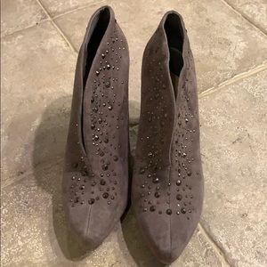 GIANNI BINI Grey booties